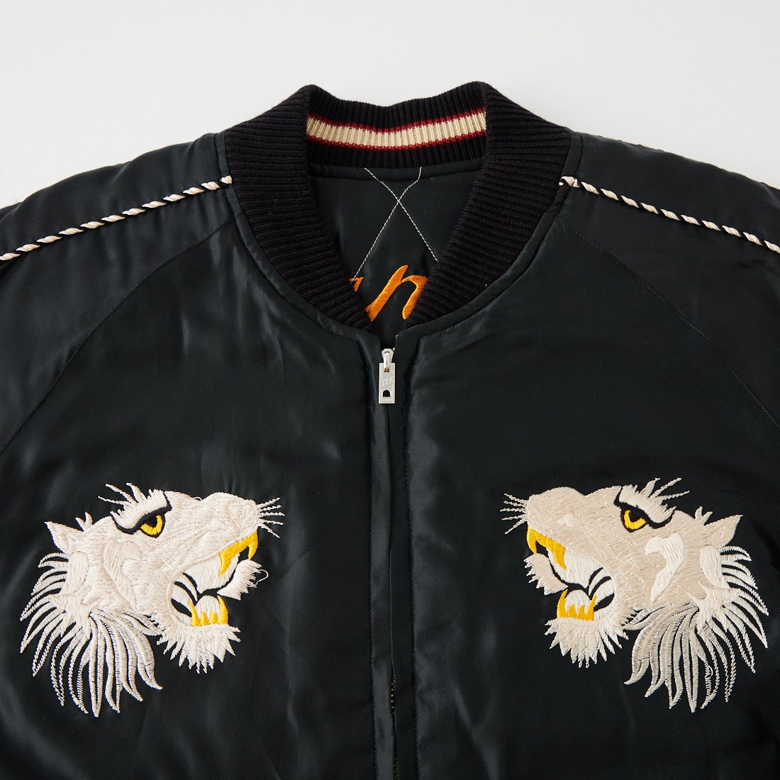 TAILOR TOYO [テーラートウヨウ] アセテート リバーシブルキルトスーベニアジャケット [TT15973] 219 BLK/BL