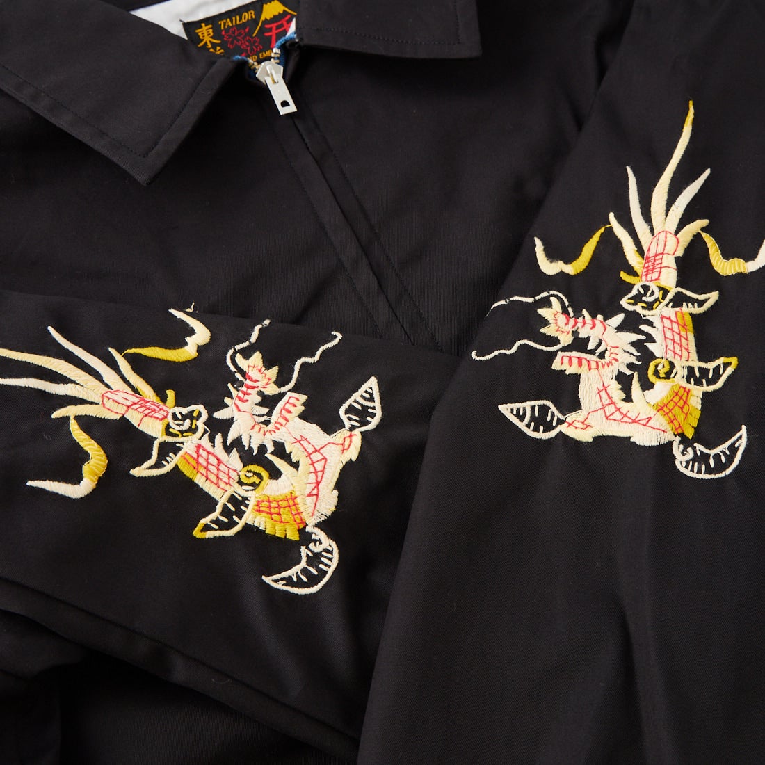 TAILOR TOYO [テーラートウヨウ] アセテート リバーシブルキルトスーベニアジャケット [TT15973] 219 BLK/BL