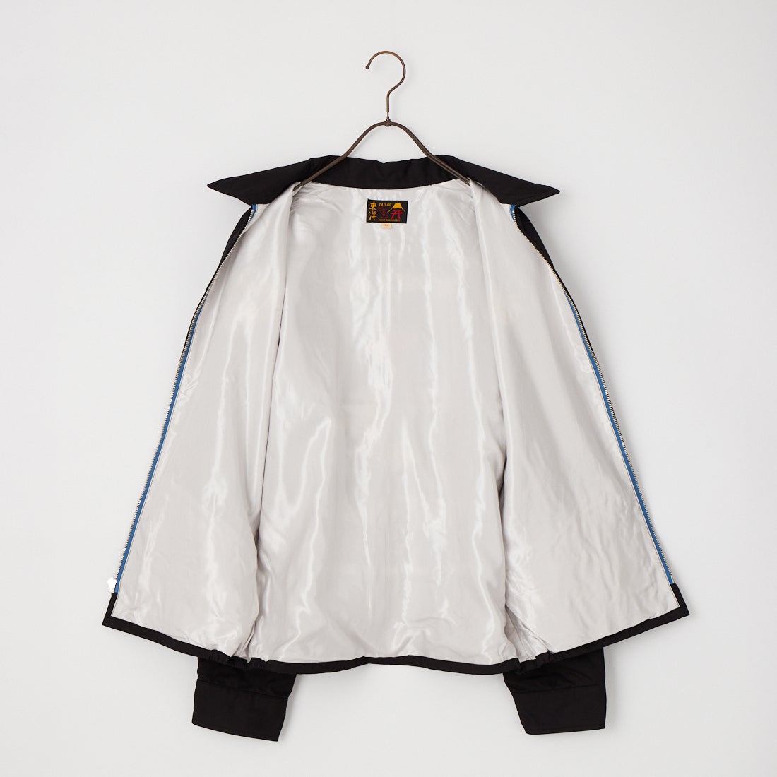 TAILOR TOYO [テーラートウヨウ] アセテート リバーシブルキルトスーベニアジャケット [TT15973] 219 BLK/BL