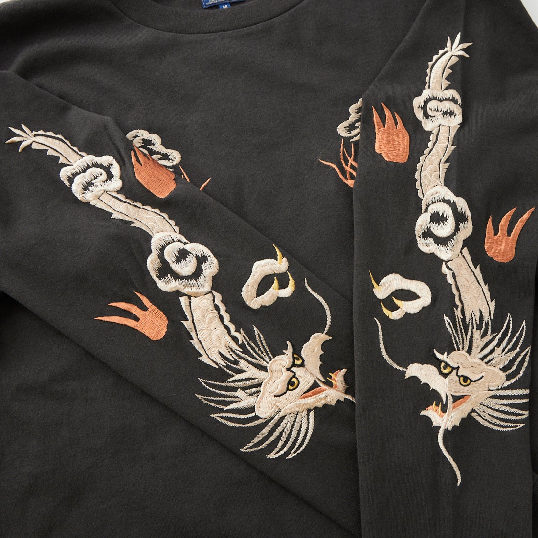 TAILOR TOYO [テーラートウヨウ] スカロングスリーブTシャツ [TT69819] 118 A.BLAC