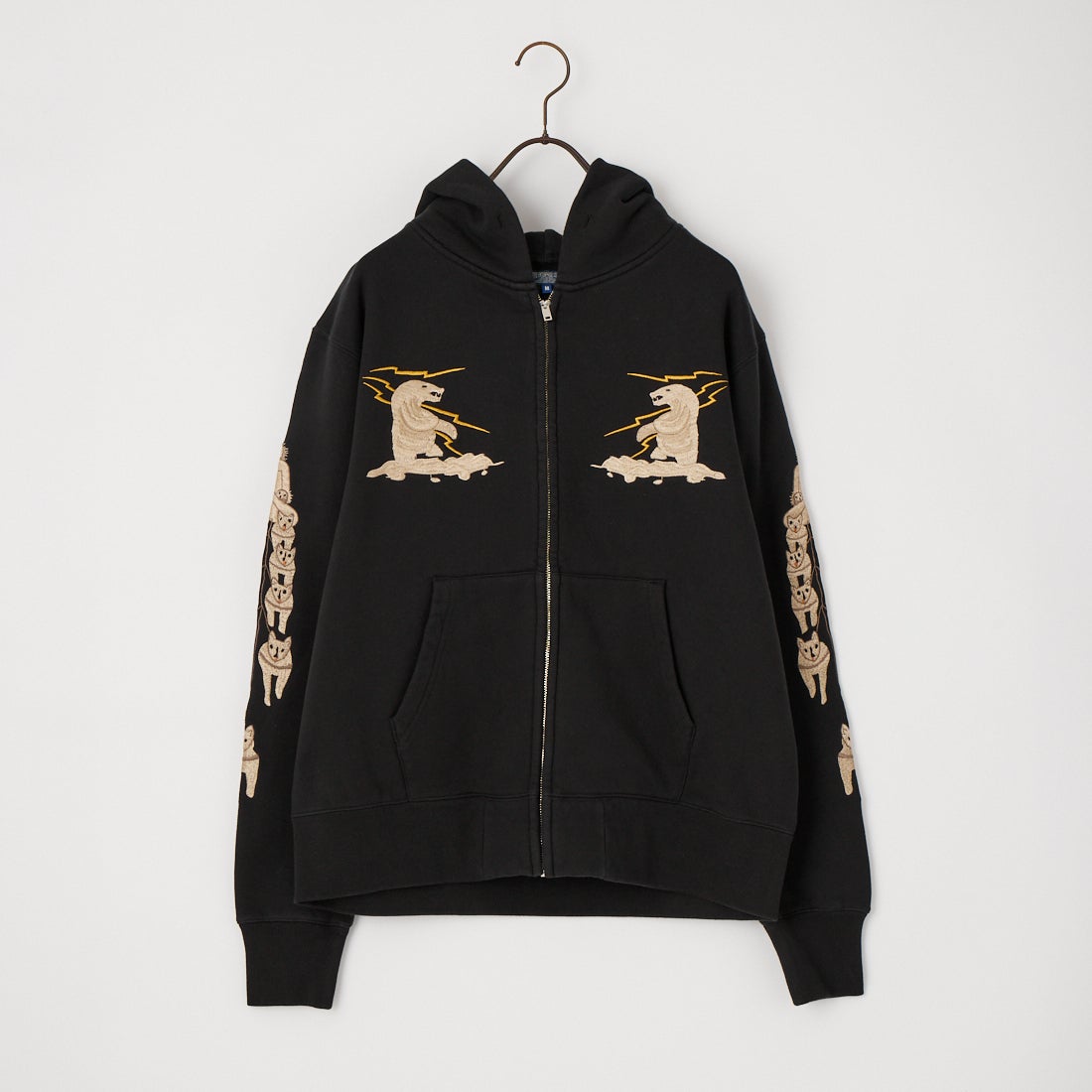 TAILOR TOYO [テーラートウヨウ] スカジップパーカー [TT69817] 119 BLACK