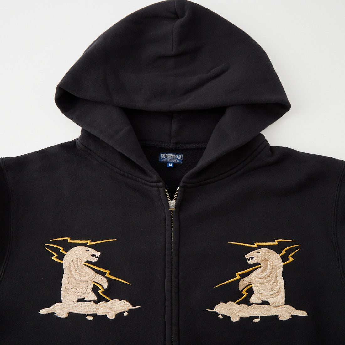 TAILOR TOYO [テーラートウヨウ] スカジップパーカー [TT69817] 119 BLACK