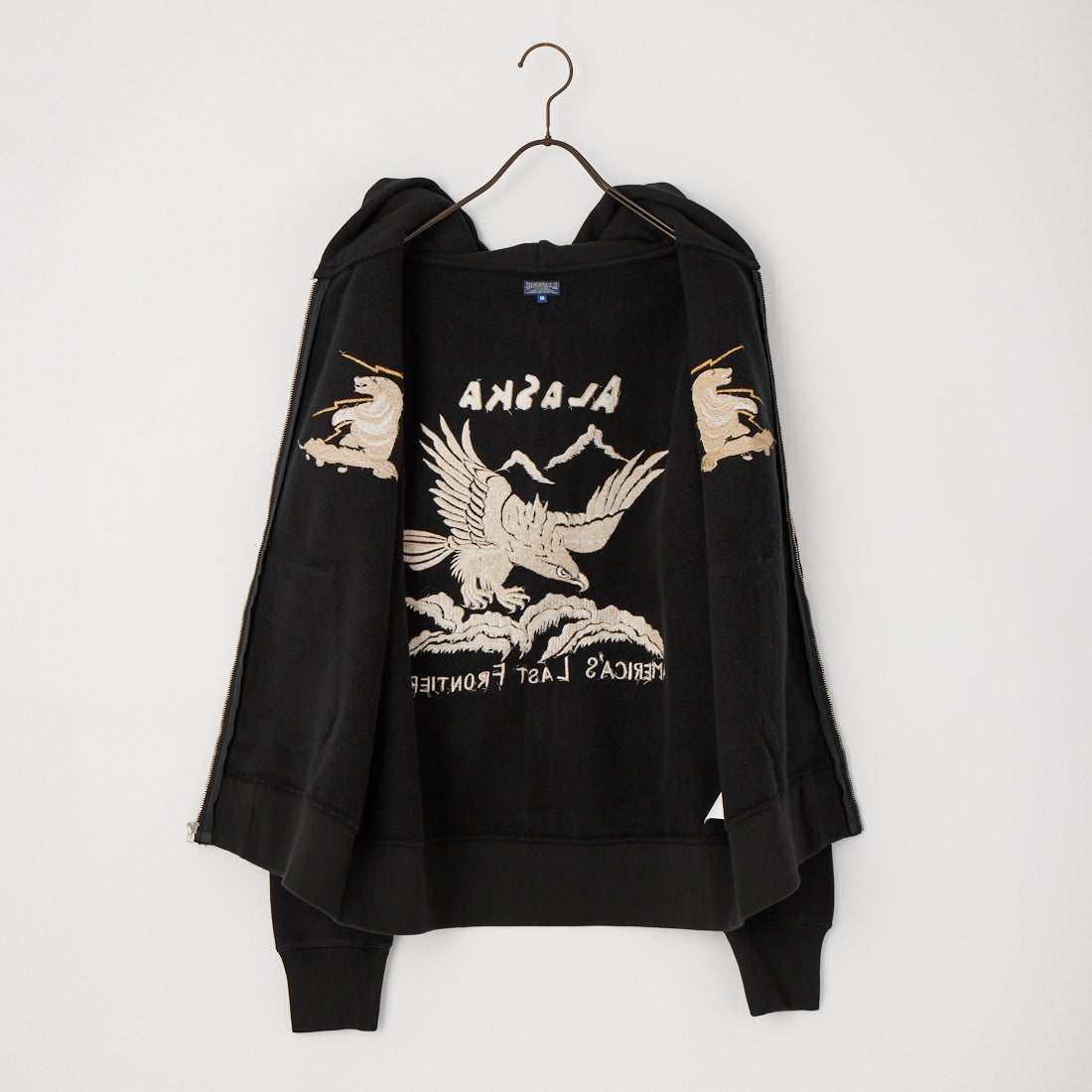TAILOR TOYO [テーラートウヨウ] スカジップパーカー [TT69817] 119 BLACK