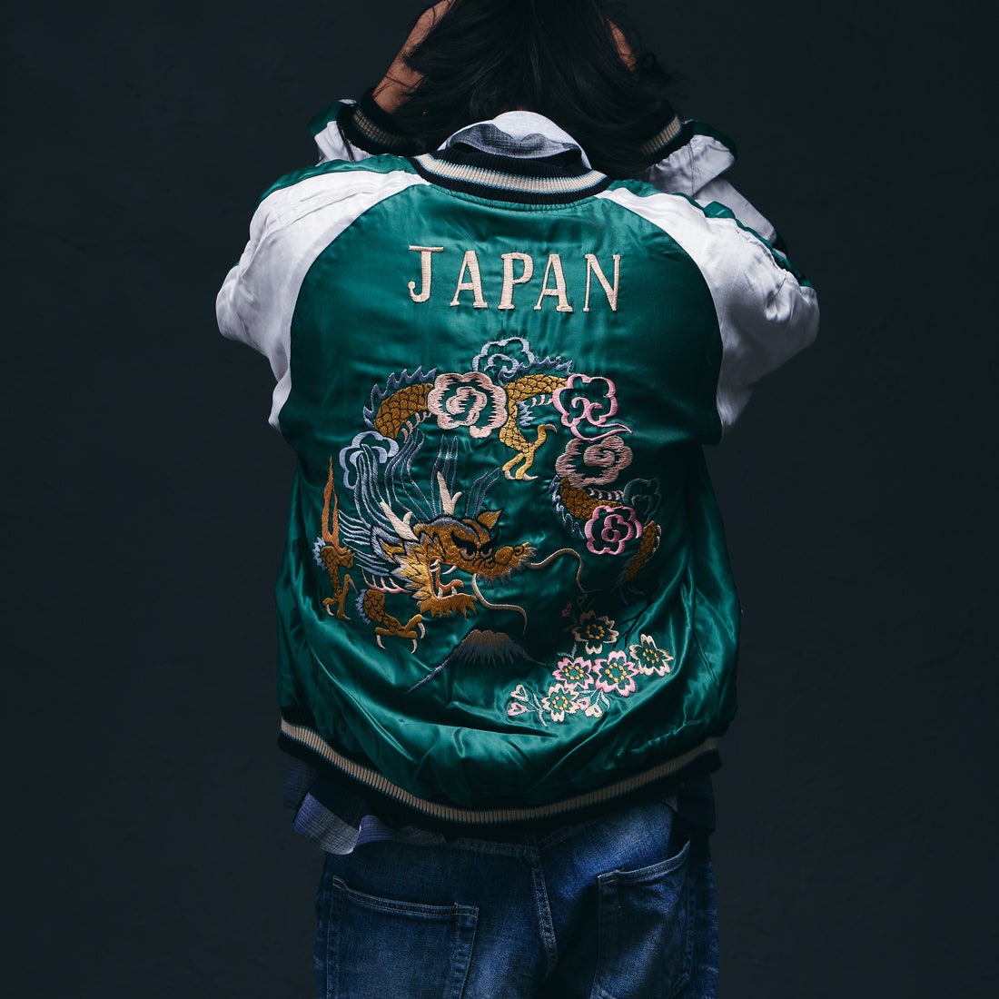 TAILOR TOYO [テーラートウヨウ] 別珍2トーン スーベニアジャケット [TT15975] 119 BLK/BE