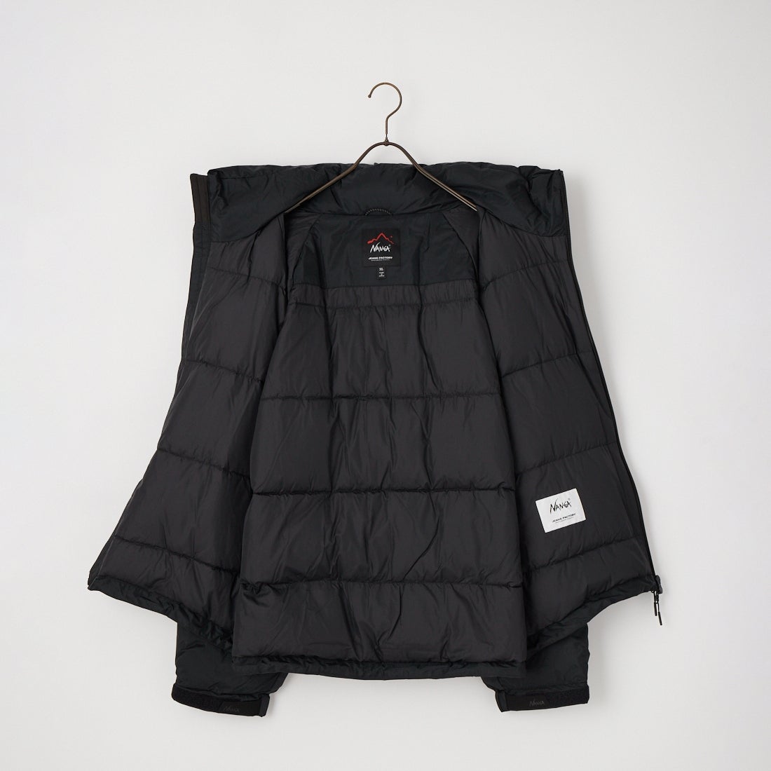 JEANSFACTORY × NANGA [ジーンズファクトリー × ナンガ] 別注 オーロラテックスダウンジャケット [JMP-264-042-JF] BLACK