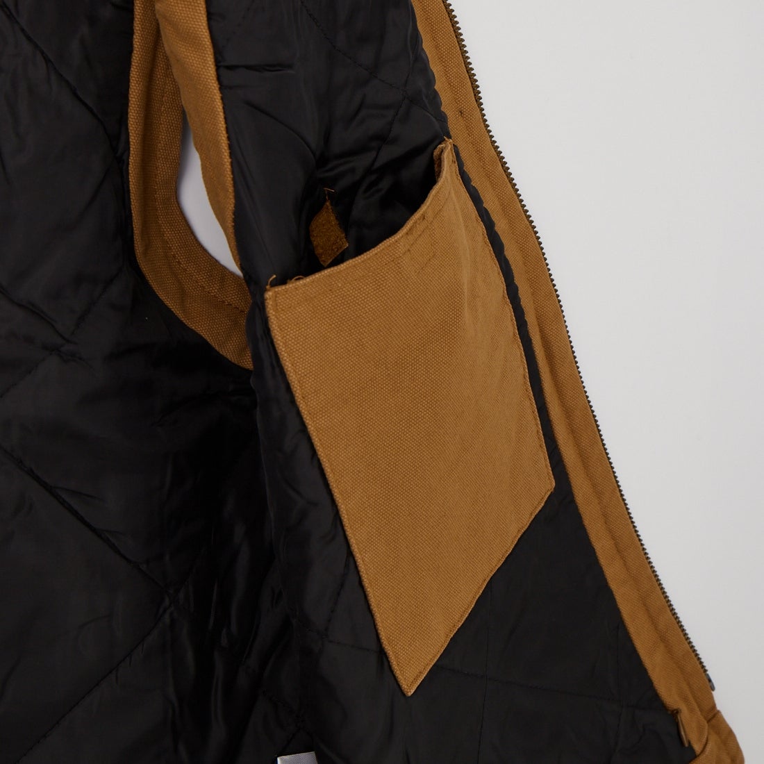 Corner Stone [コーナーストーン] ウォッシュド ダッククロスベスト [DUCK-CLOTH-VEST] DUCK BROWN