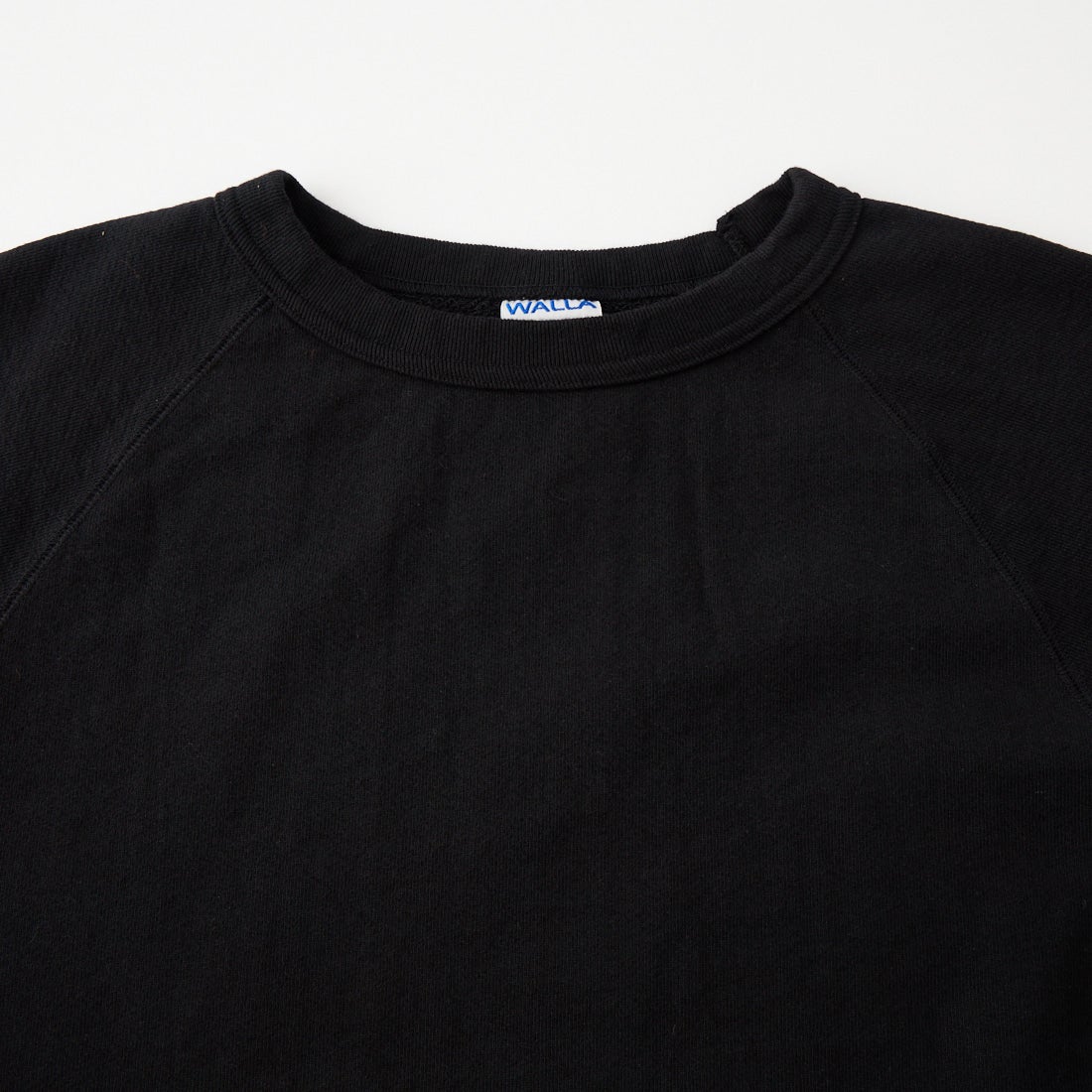 WALLA WALLA SPORT [ワラワラスポーツ] 13oz クルーネックスウェットシャツ [13OZ-CREW-SWEAT] BLACK