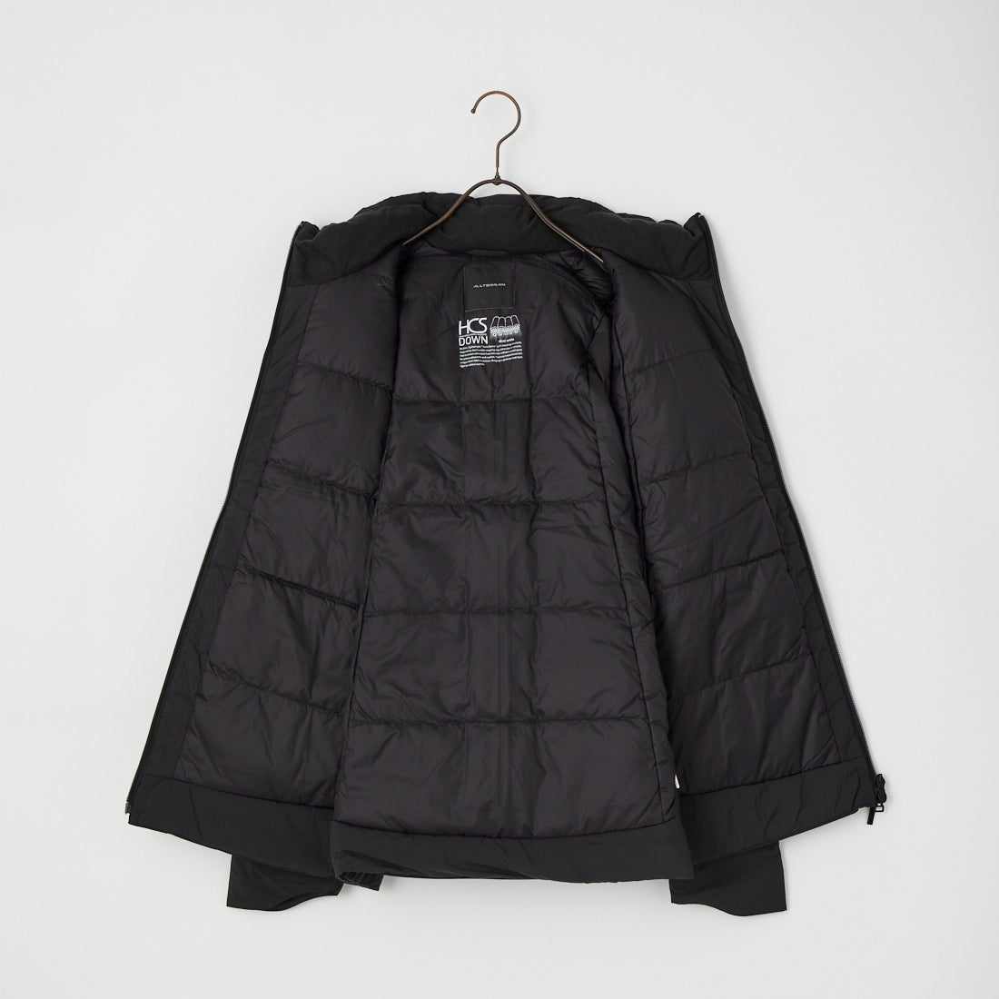 DESCENTE ALLTERRAIN [デサントオルテライン] ヒートサーキュレーションダウンジャケット [DU6FWBA6M] BK00