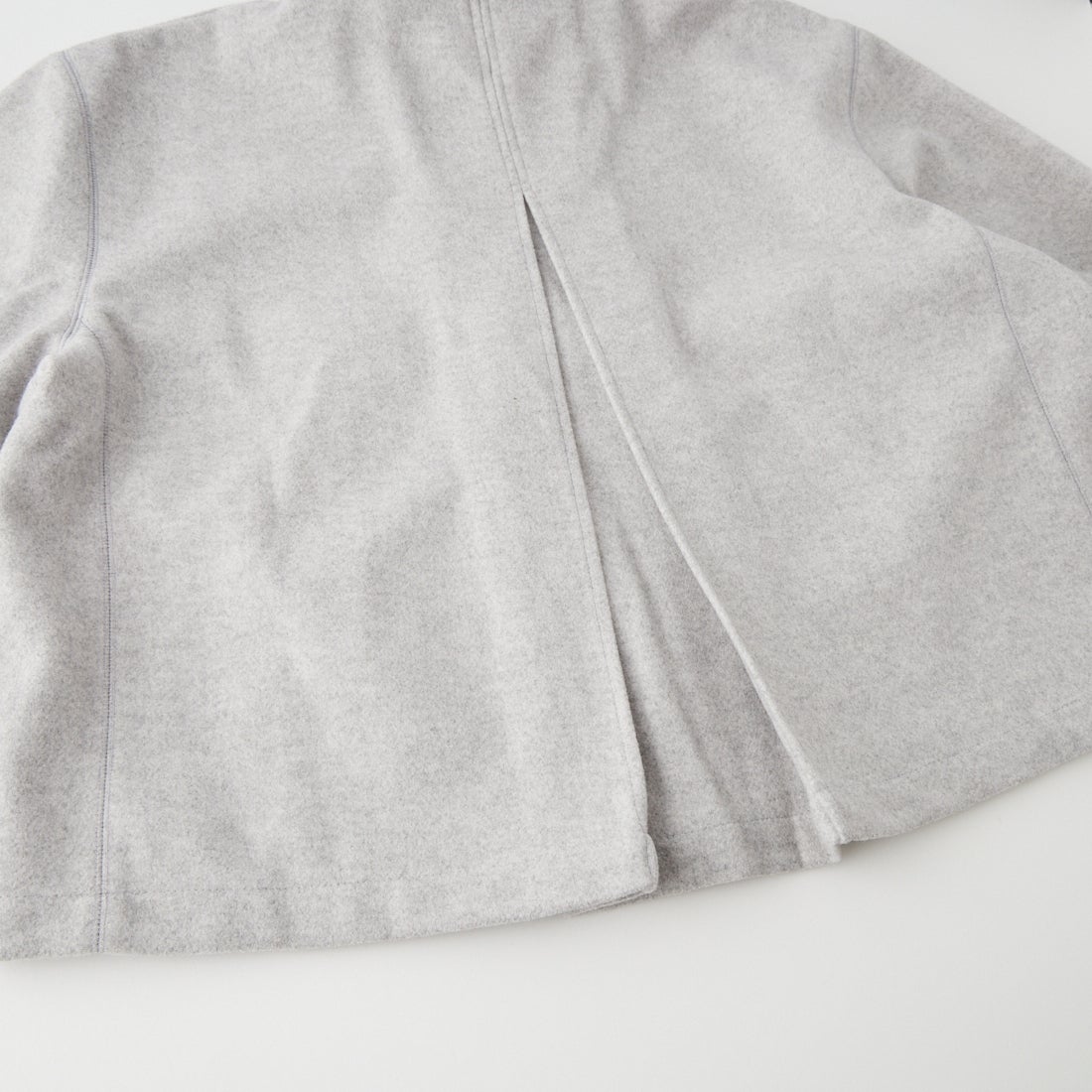Kelen [ケレン] TOPE モックネックAラインミドルジャケット [LKL26FJK2095] LT.GRAY