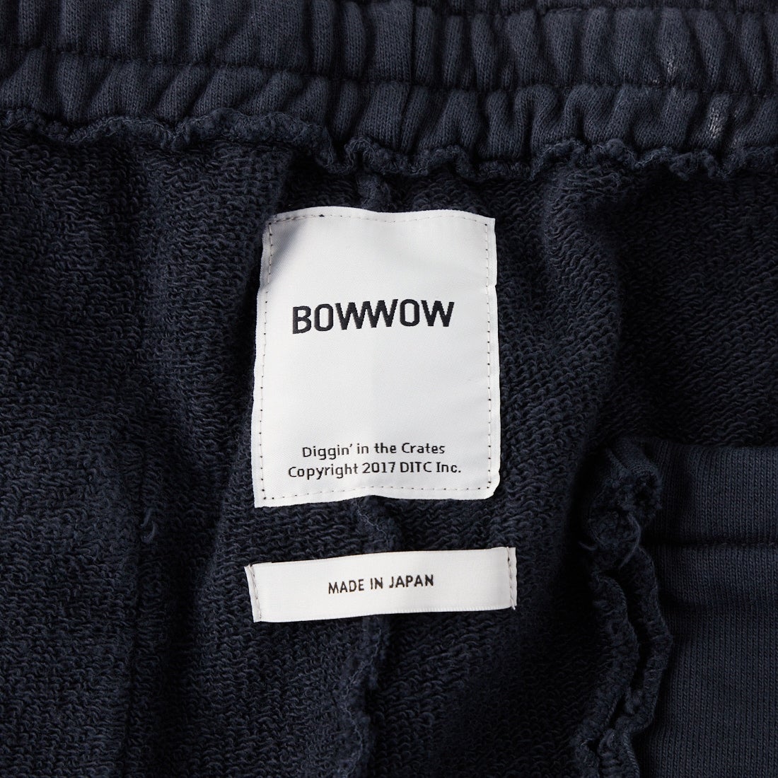 BOW WOW [バウワウ] ウェザード スウェットパンツ [BWU-WSPB] BLACK