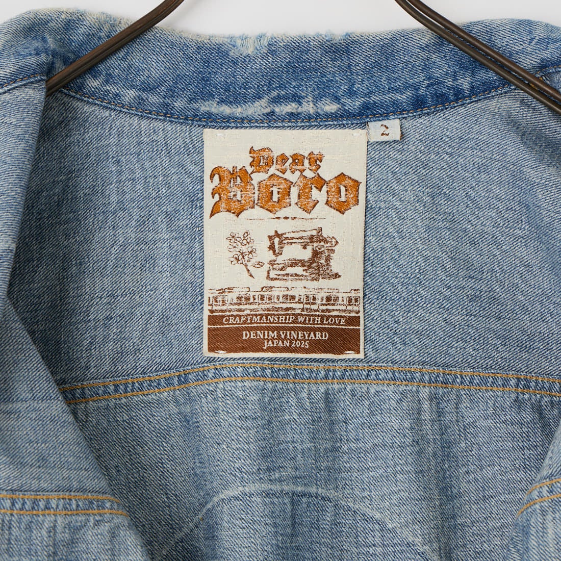 Dear BORO [ディアボロ] 917 デニムジャケット [793-6255010] 367 INDIGO