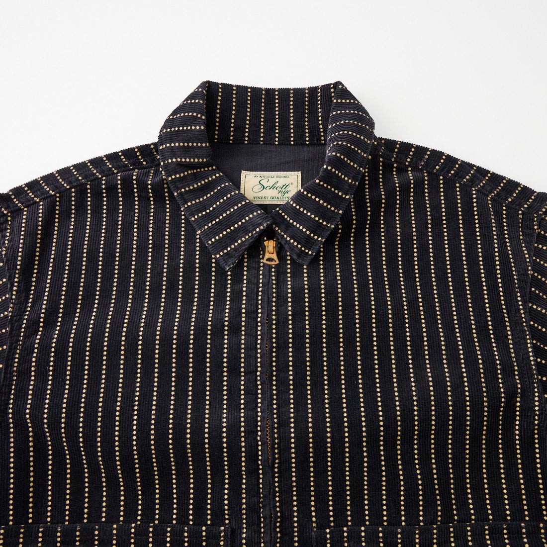 Schott [ショット] インディゴコーデュロイ ジャケット [7826252016] 010 BLACK