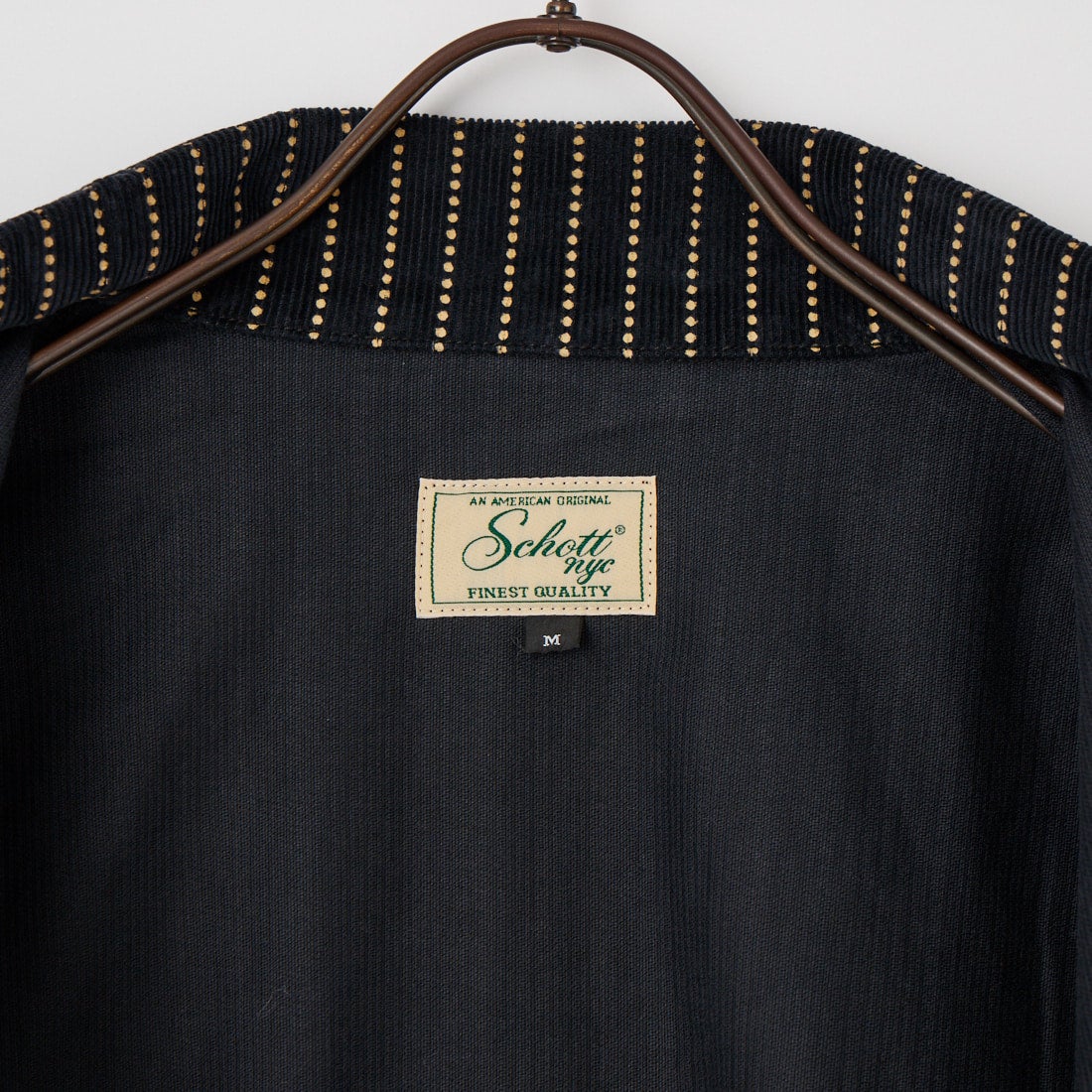 Schott [ショット] インディゴコーデュロイ ジャケット [7826252016] 010 BLACK