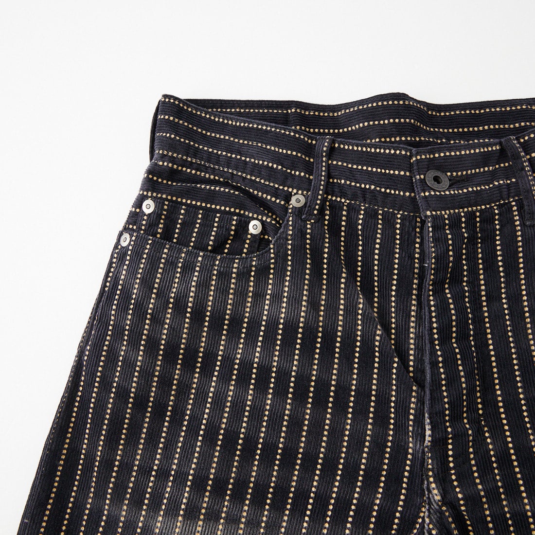 Schott [ショット] インディゴ コーデュロイ パンツ [7826210007] 010 BLACK