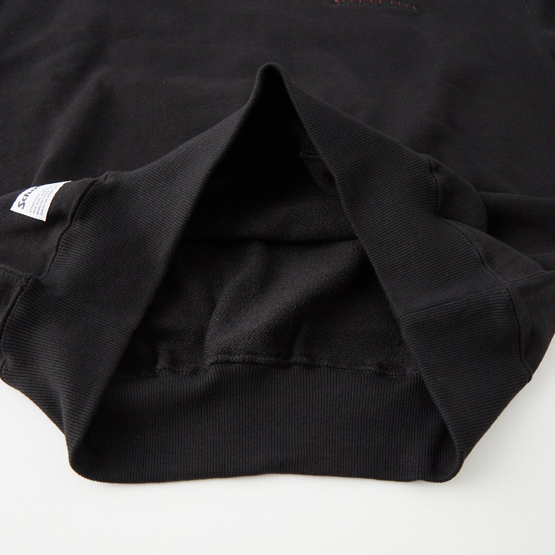 Schott [ショット] クルースウェット シェイクハンドホース [7826232004] 010 BLACK