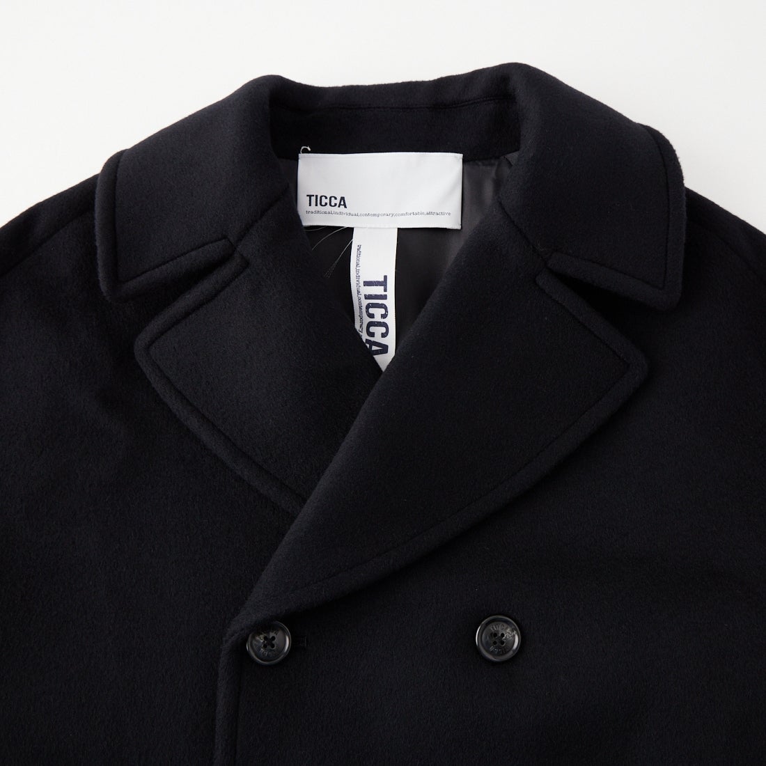 TICCA [ティッカ] ピーコート [TBFA-202] BLACK