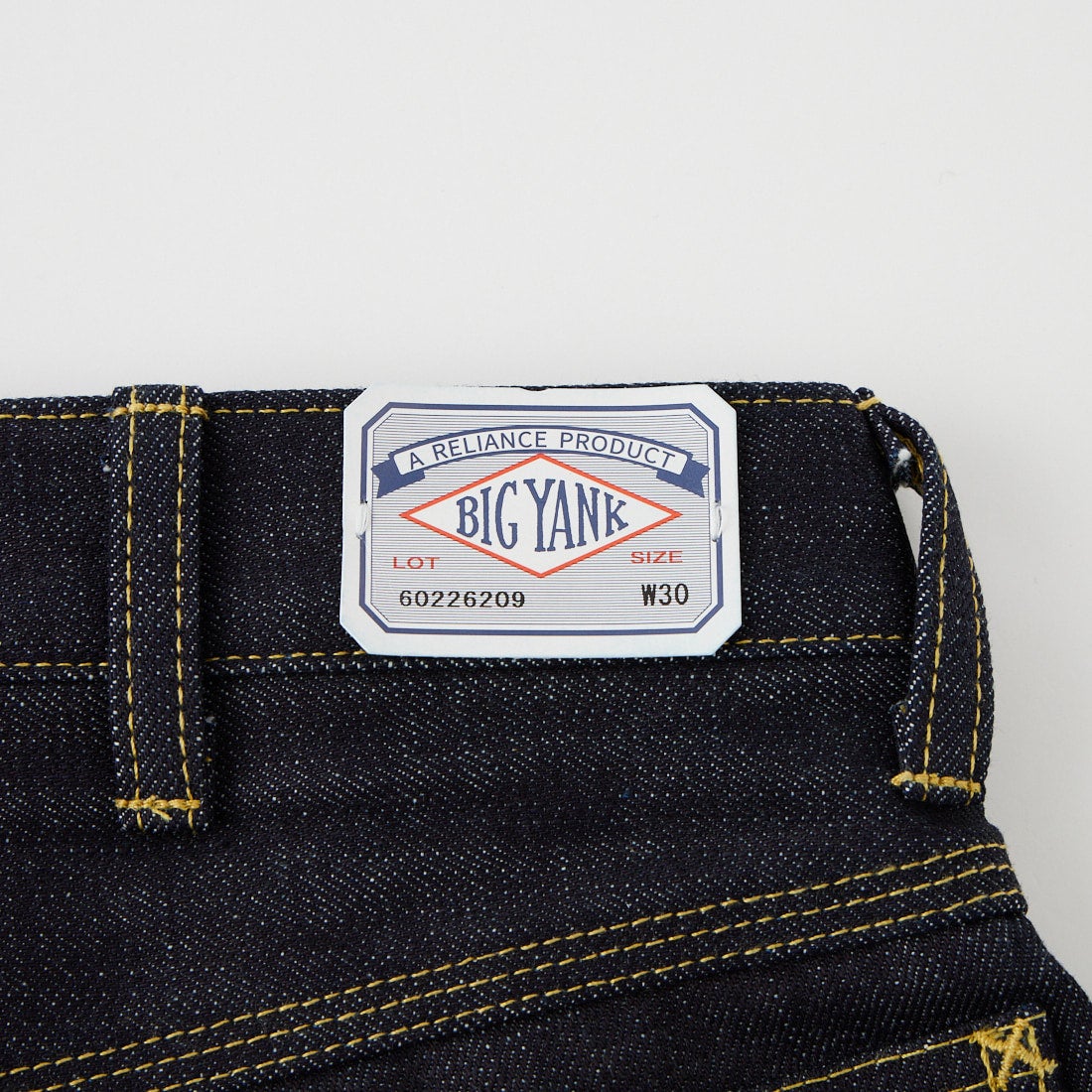 BIG YANK [ビッグヤンク] デリーパンツ セルビッジデニム [602-262-09] 400 INDIGO