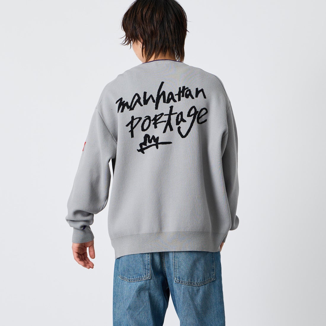 L.GRAY/PPL&&モデル身長：177cm 着用サイズ：L&&