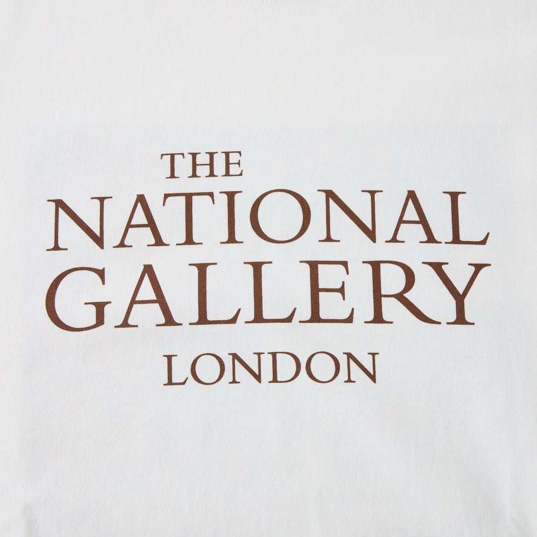 +81 BRANCA [ハチイチブランカ] THE NATIONAL GALLERY ロングスリーブTシャツ [81B-26AW-CS10] WHITE