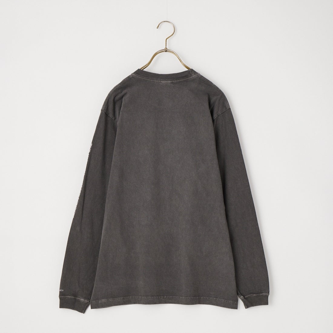 +81 BRANCA [ハチイチブランカ] THE NATIONAL GALLERY ロングスリーブTシャツ [81B-26AW-CS16] CHARCOAL