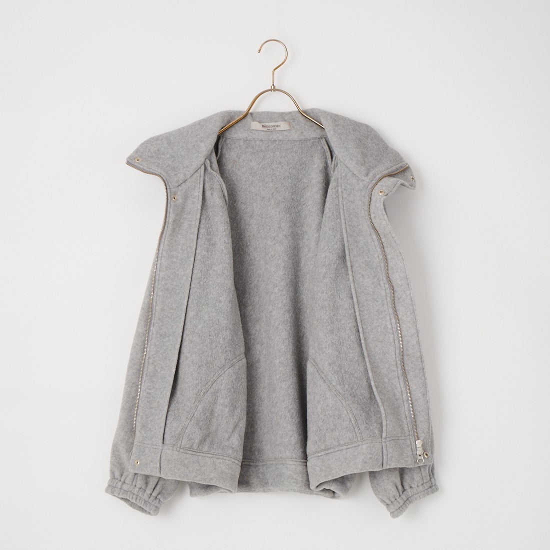 BASISBROEK [バージスブルック] BINCHE フリースブルゾン [BJ-106] GREY