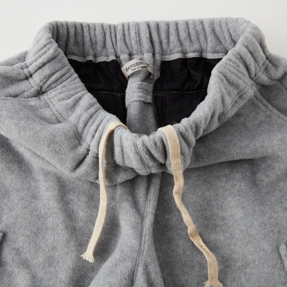 BASISBROEK [バージスブルック] FELUY フリースイージーパンツ [BJ-107] GREY