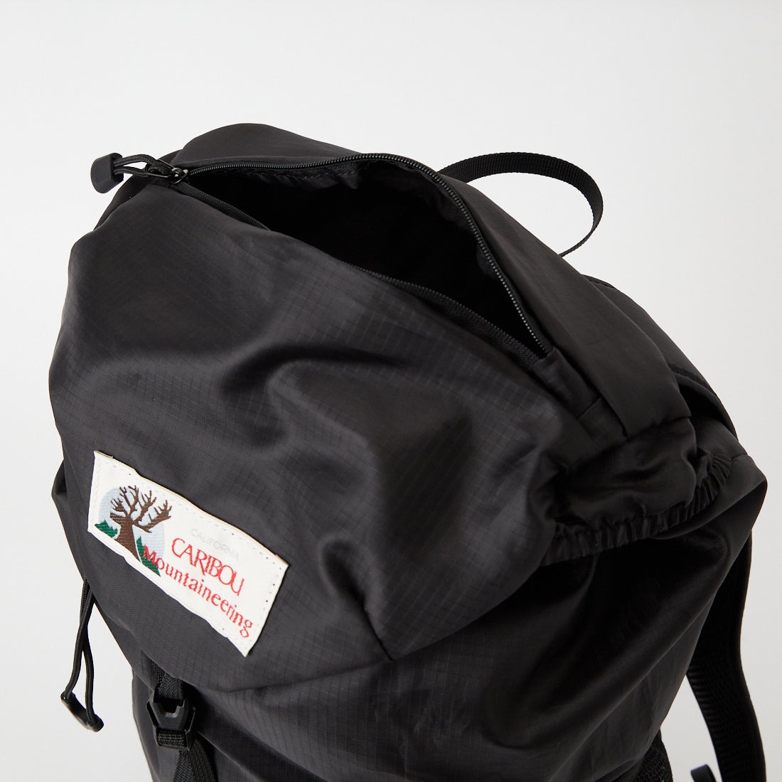 CARIBOU Mountaineering [カリブーマウンテニアリング] 別注 ポケッタブルライトウエイト バックパック [CB24-AC-IN6-JF] BLACK