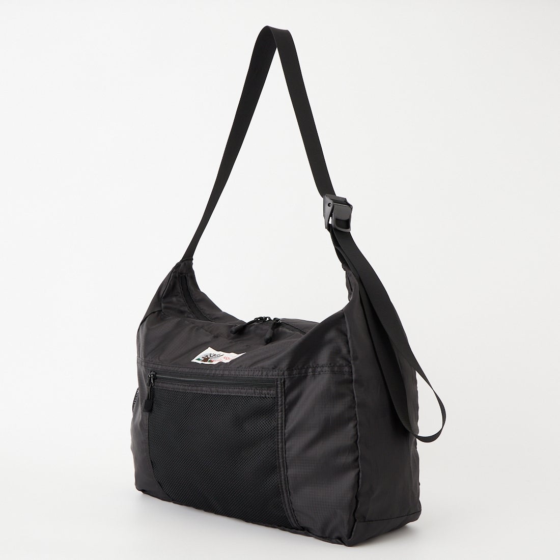 CARIBOU Mountaineering [カリブーマウンテニアリング] 別注 ポケッタブルライトウエイト ショルダーバッグ [CB23-AC-IN6-JF] BLACK