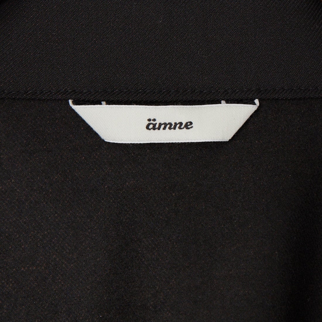 amne [アンヌ] ユースフルブルゾン [AMN-BL-024] BLACK