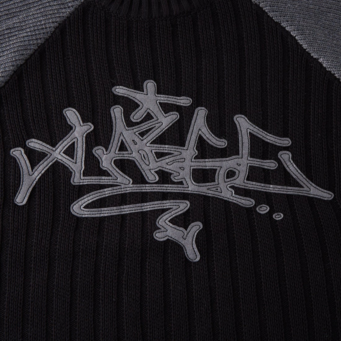 XLARGE [エクストララージ] パッチセーター [101263015002] BLACK