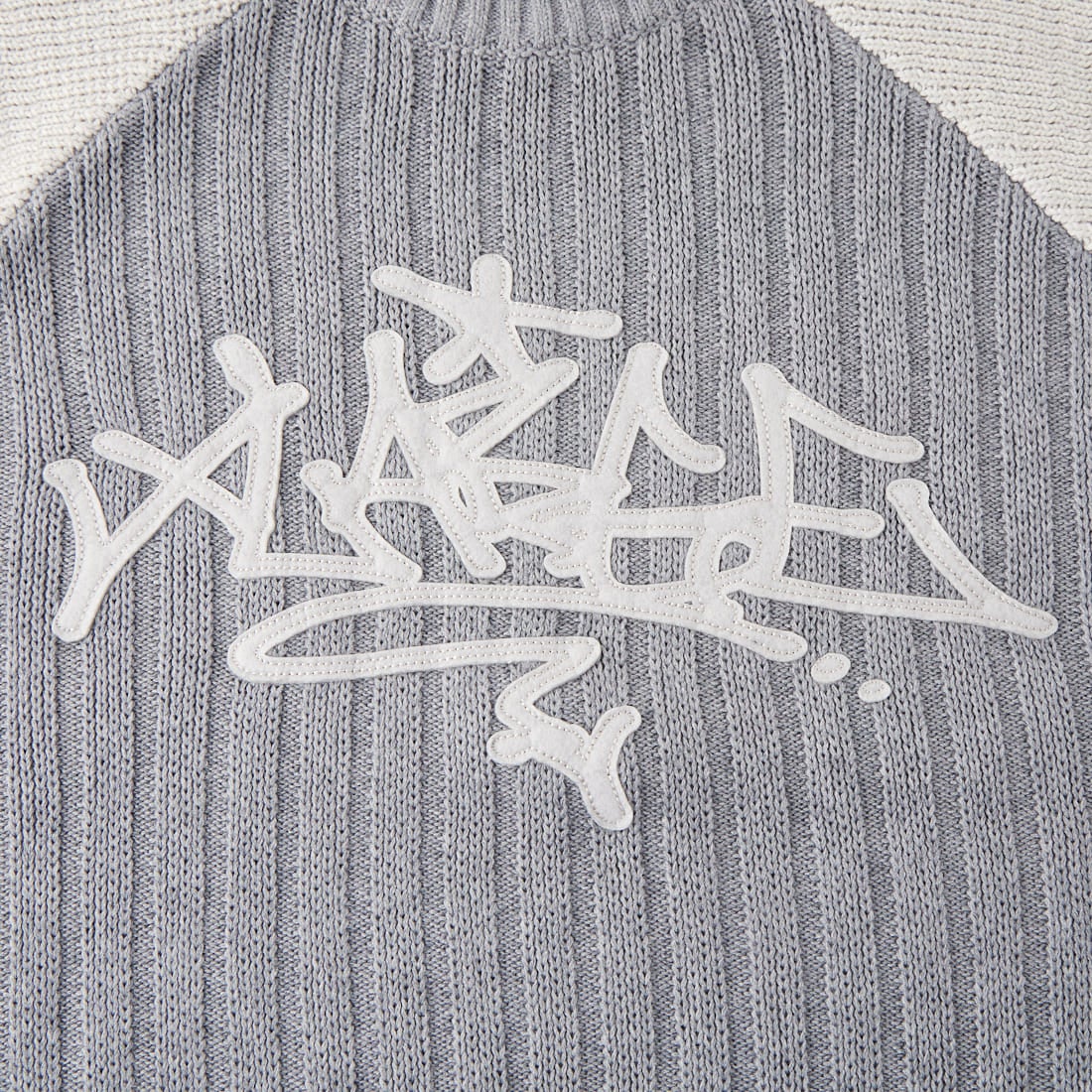XLARGE [エクストララージ] パッチセーター [101263015002] GREY