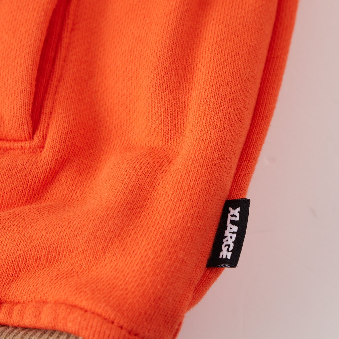XLARGE [エクストララージ] リバーシブル カモ ジップパーカー [101264012004] ORANGE