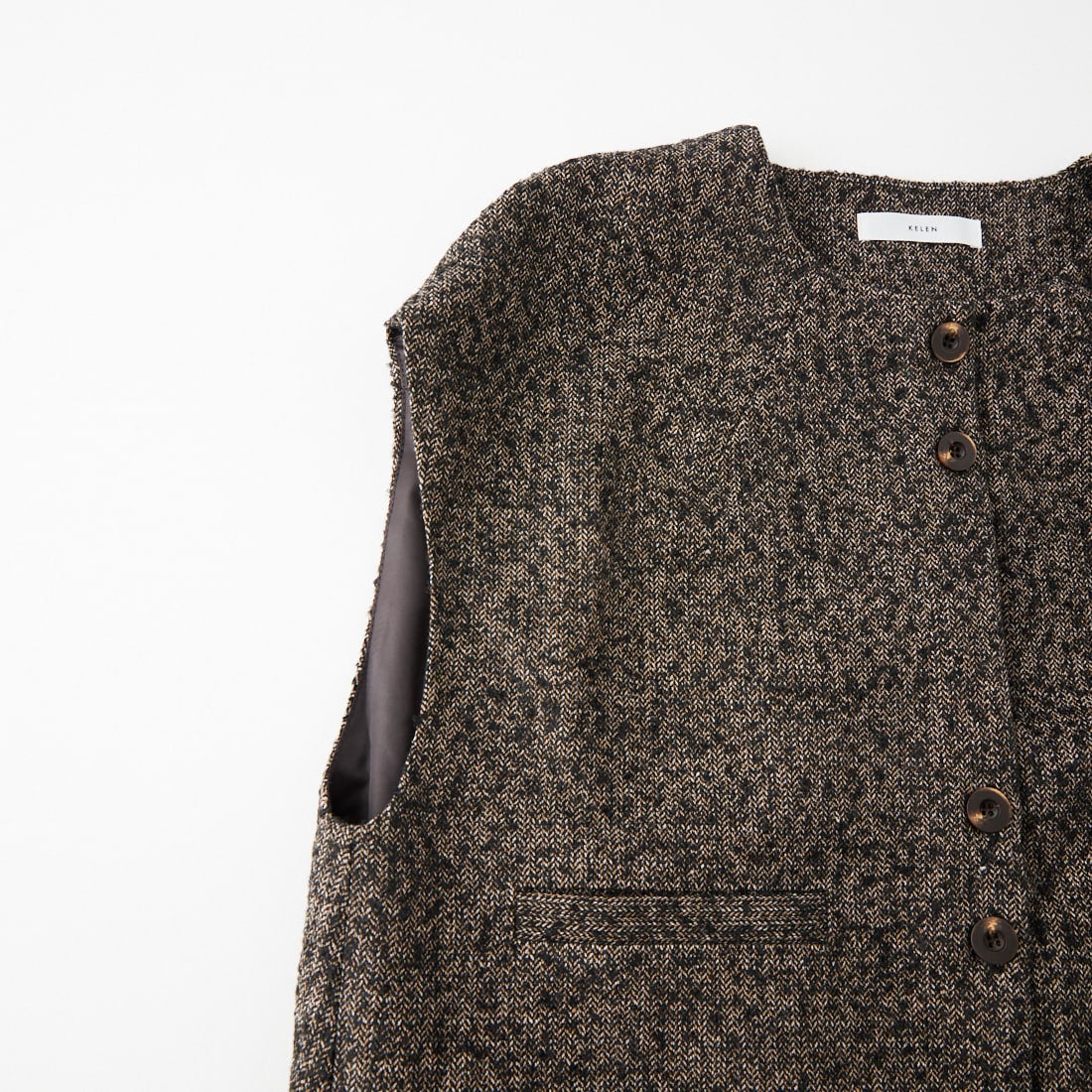 Kelen [ケレン] EDANA ベスト [LKL26FBL2323] BLACK