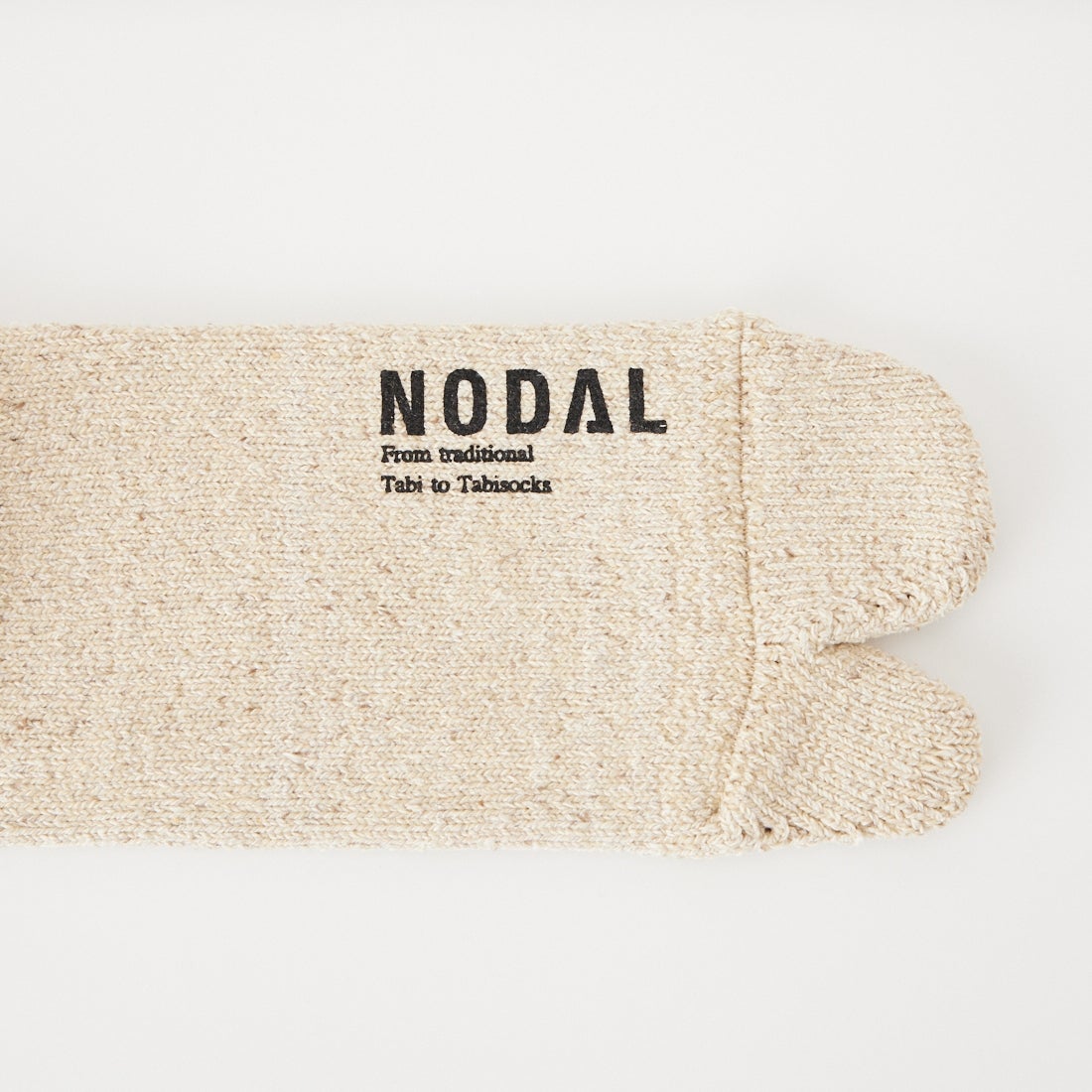 NODAL [ノーダル] コットンシルク ソックス [ND21X005] BEIGE
