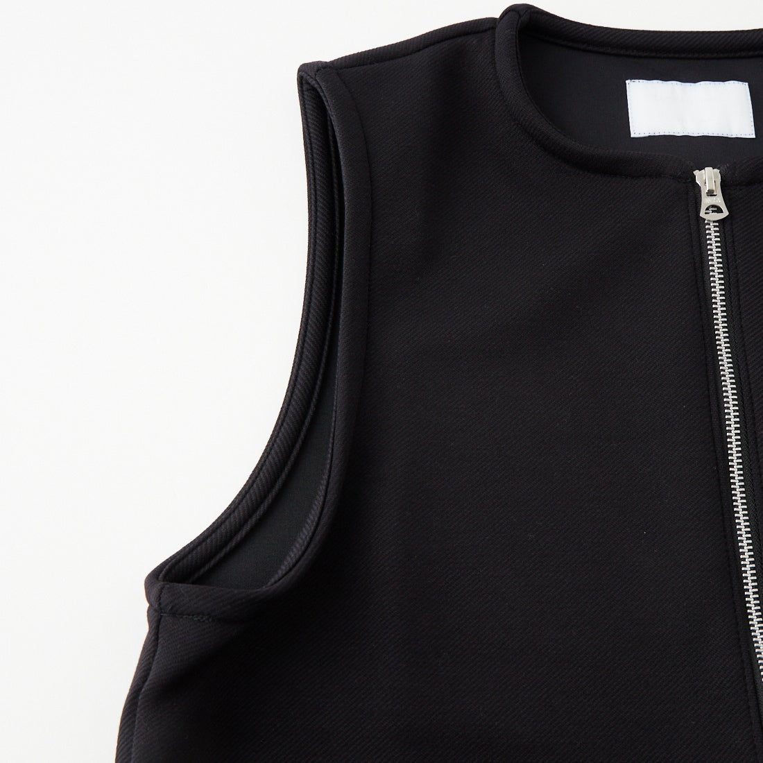 Commencement [コメンスメント] MOCHI ロングベスト [C-347] BLACK