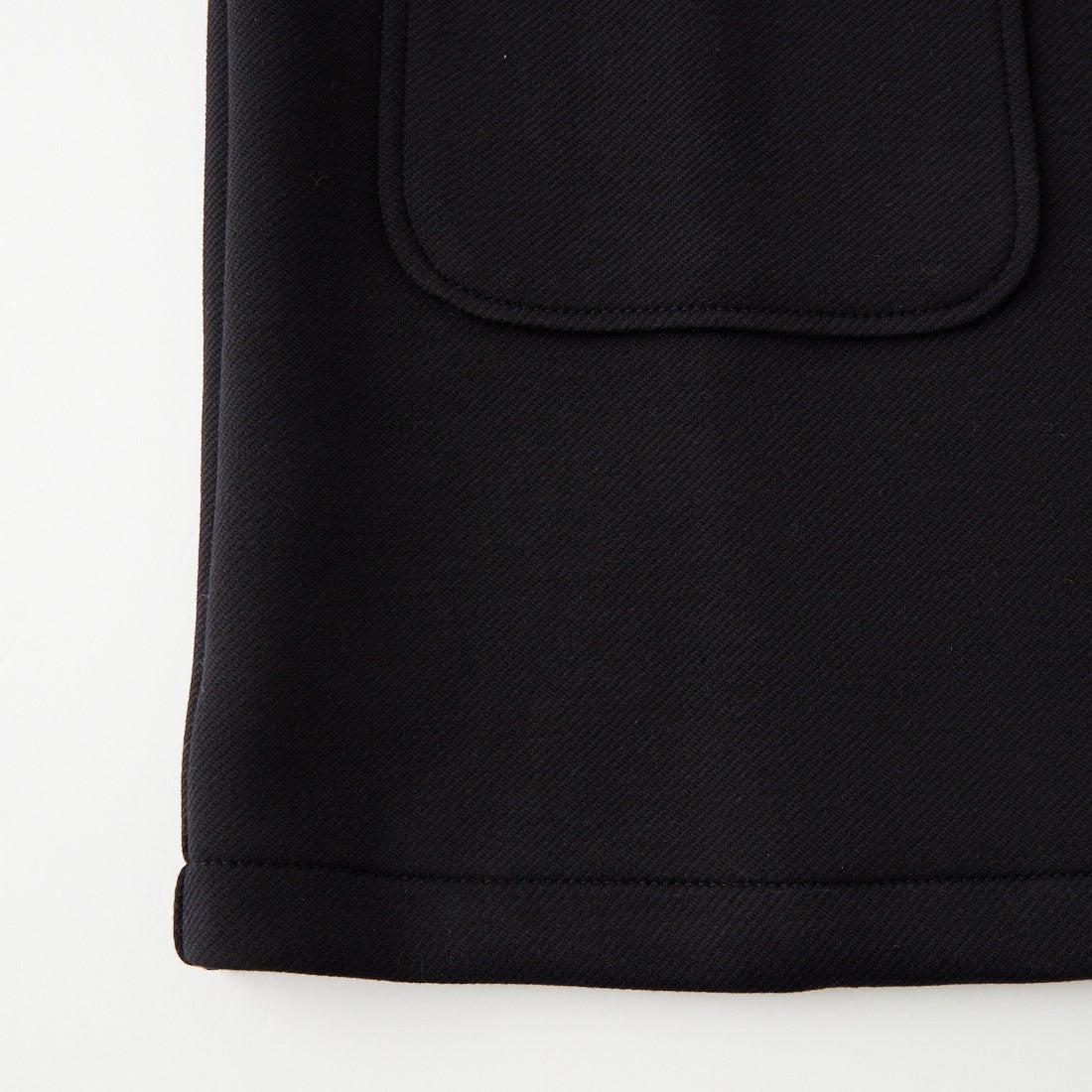Commencement [コメンスメント] MOCHI ロングベスト [C-347] BLACK