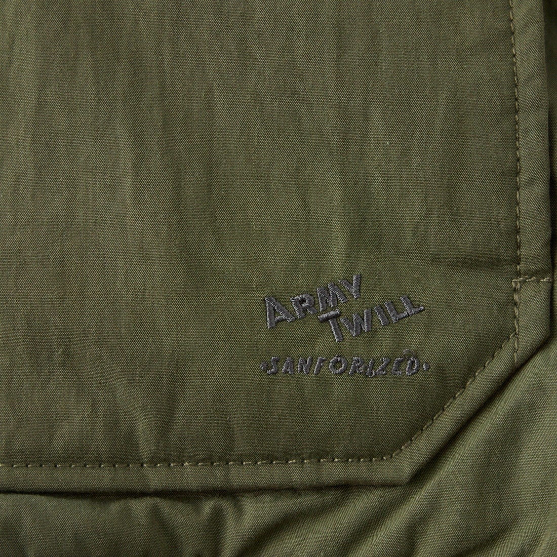 ARMY TWILL SANFORIZED [アーミーツイル サンフォライズド] コットンナイロンブルゾン [AM-2654009] KHAKI