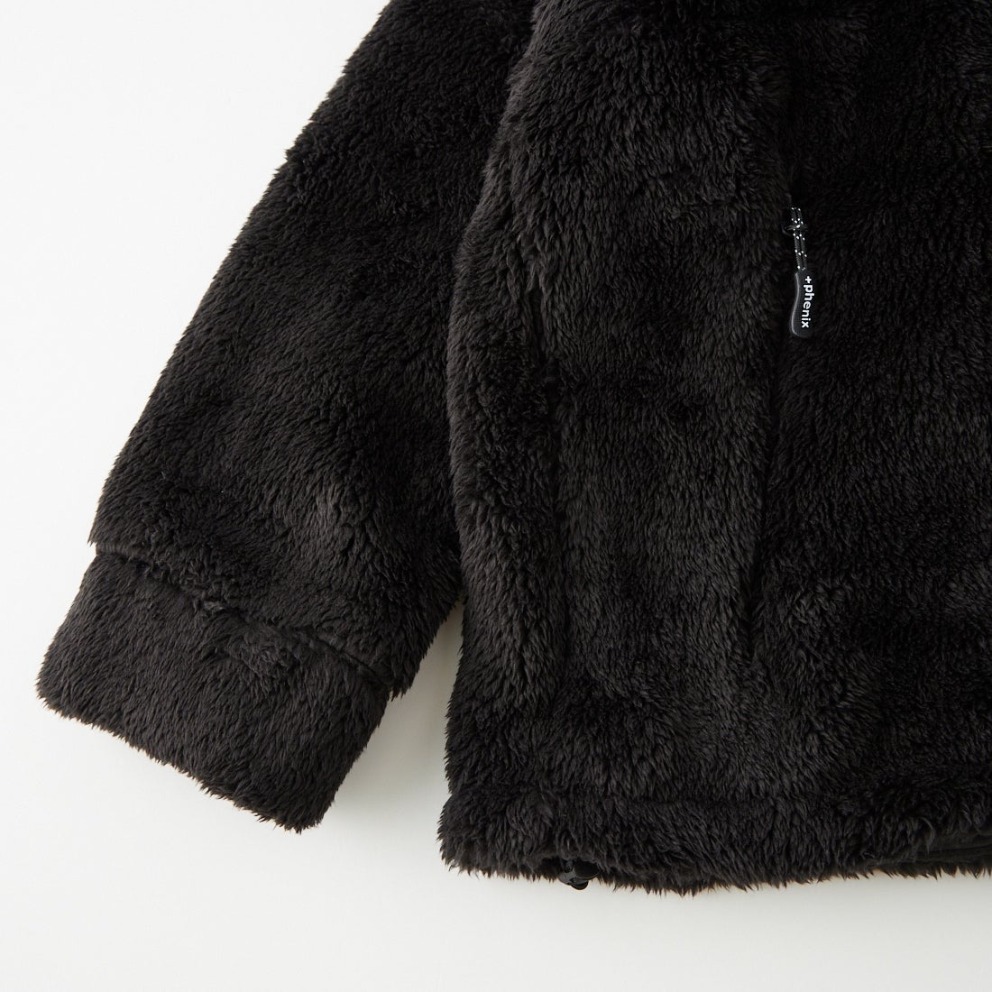 +phenix [プラスフェニックス] 別注 ボアジャケット [POO-26116IN-JF] BLACK