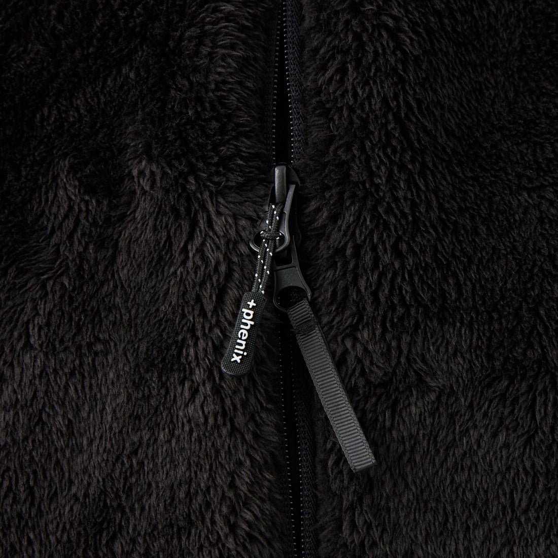 +phenix [プラスフェニックス] 別注 ボアジャケット [POO-26116IN-JF] BLACK