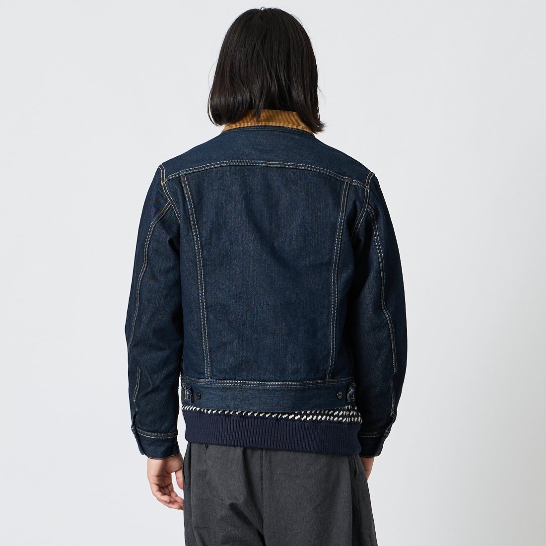 LEE [リー] ストームライダー [LM5110] 200 RINSE &&モデル身長：175cm 着用サイズ：M&&