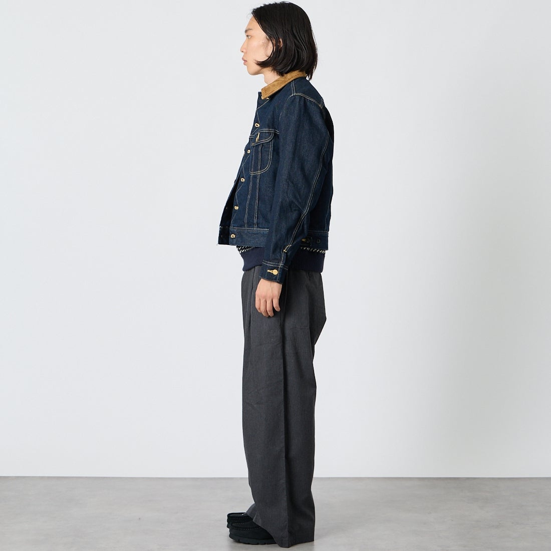 LEE [リー] ストームライダー [LM5110] 200 RINSE &&モデル身長：175cm 着用サイズ：M&&