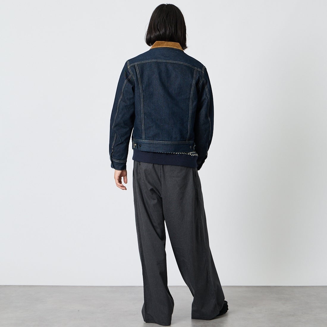 LEE [リー] ストームライダー [LM5110] 200 RINSE &&モデル身長：175cm 着用サイズ：M&&