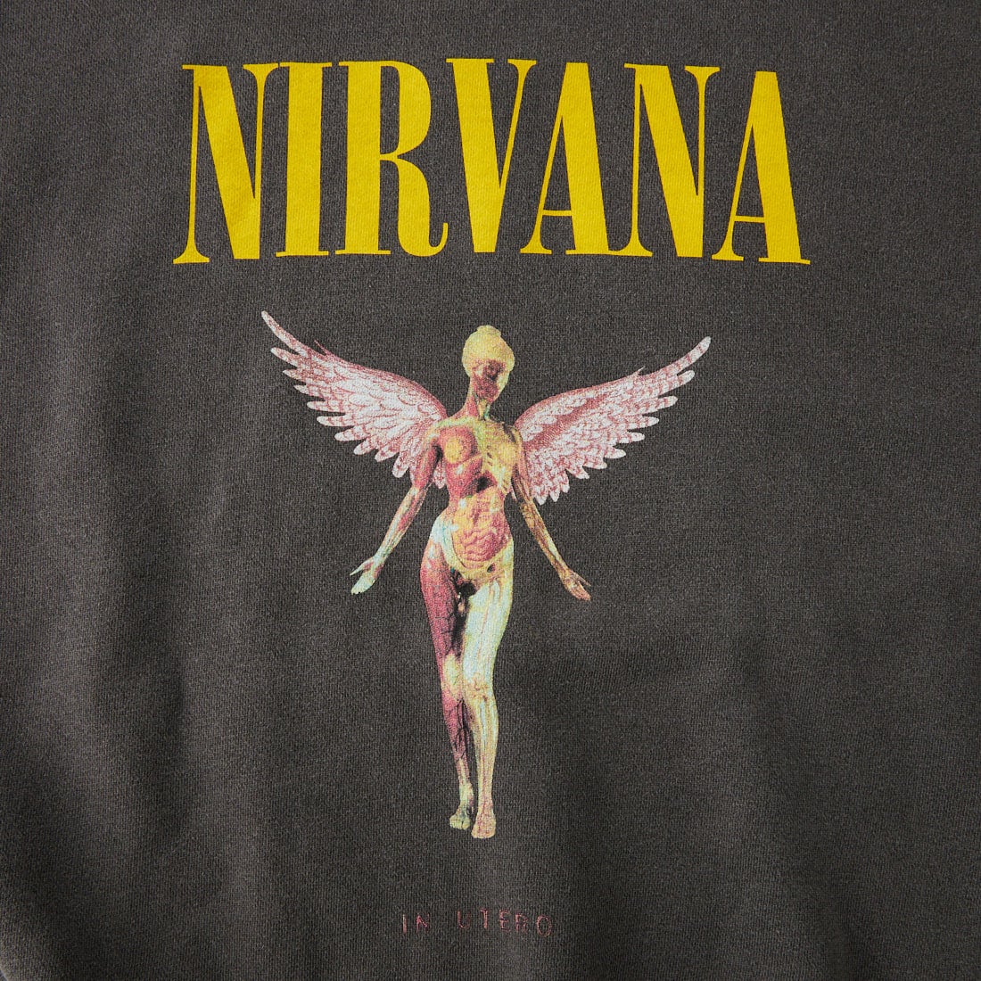 GOOD ROCK SPEED [グッドロックスピード] 別注 NIRVANA プリントスウェット [INTN-082-JF] CHARCOAL