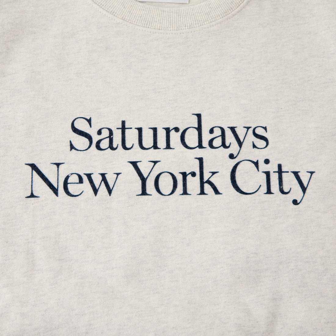 Saturdays NYC [サタデーズ ニューヨークシティ] Bowery Miller スタンダードスウェットシャツ [BBM66230] OATMEAL