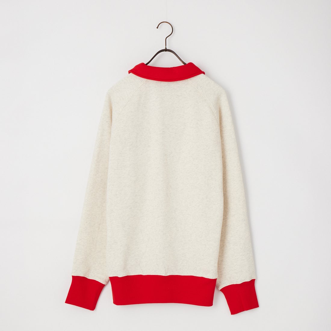DEUS EX MACHINA [デウス エクス マキナ] ALL OTHERS ハーフジップスウェット [D263MSW346] LIGHT GREY
