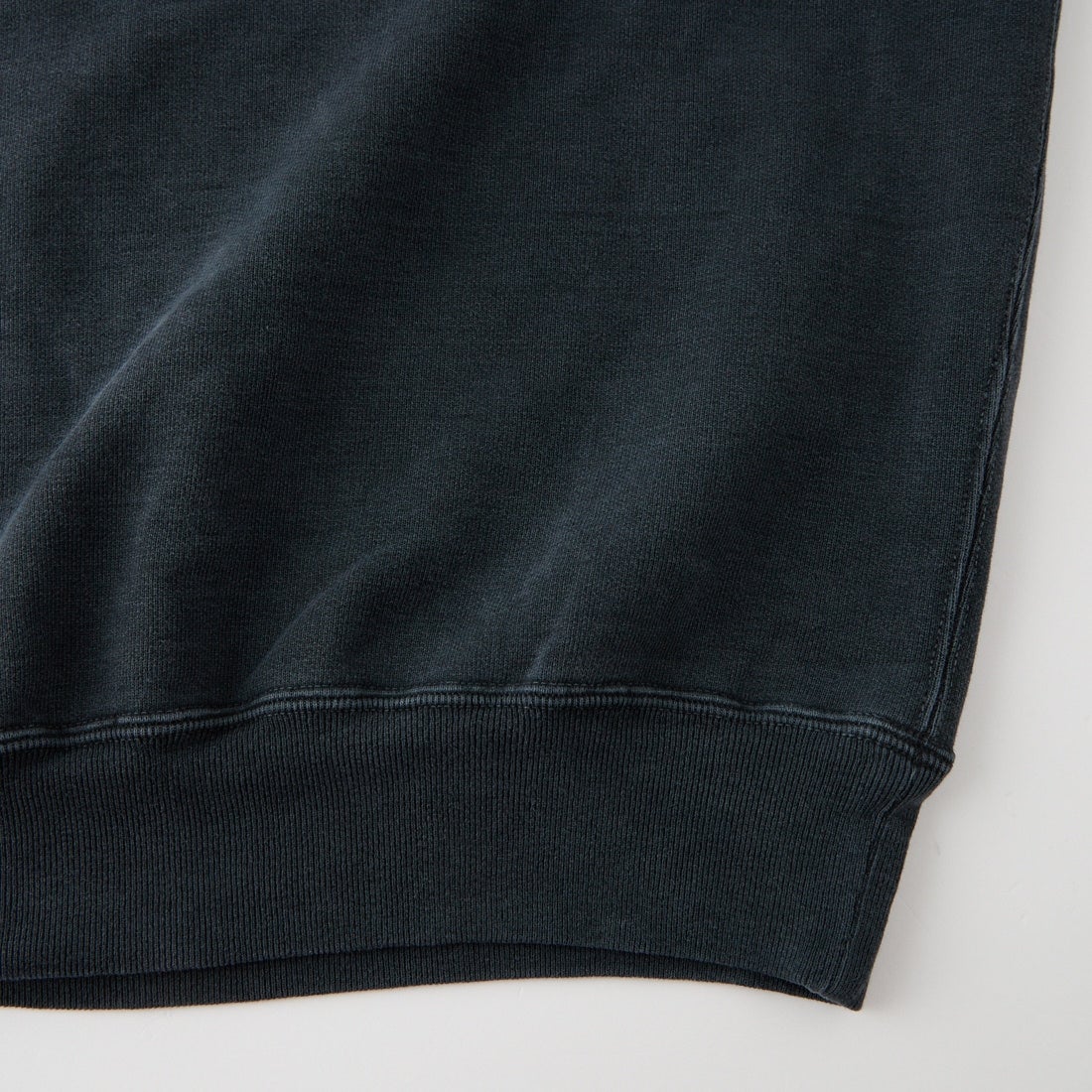 REMI RELIEF [レミレリーフ] 別注 SP加工裏毛BIGサイズクルースウェット [RN31393272-JF] BLACK
