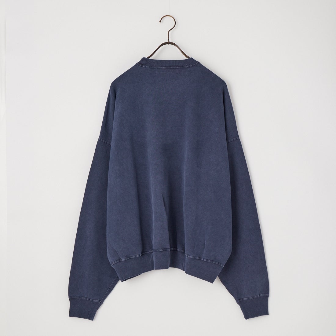 REMI RELIEF [レミレリーフ] 別注 SP加工裏毛BIGサイズクルースウェット [RN31393376-JF] NAVY