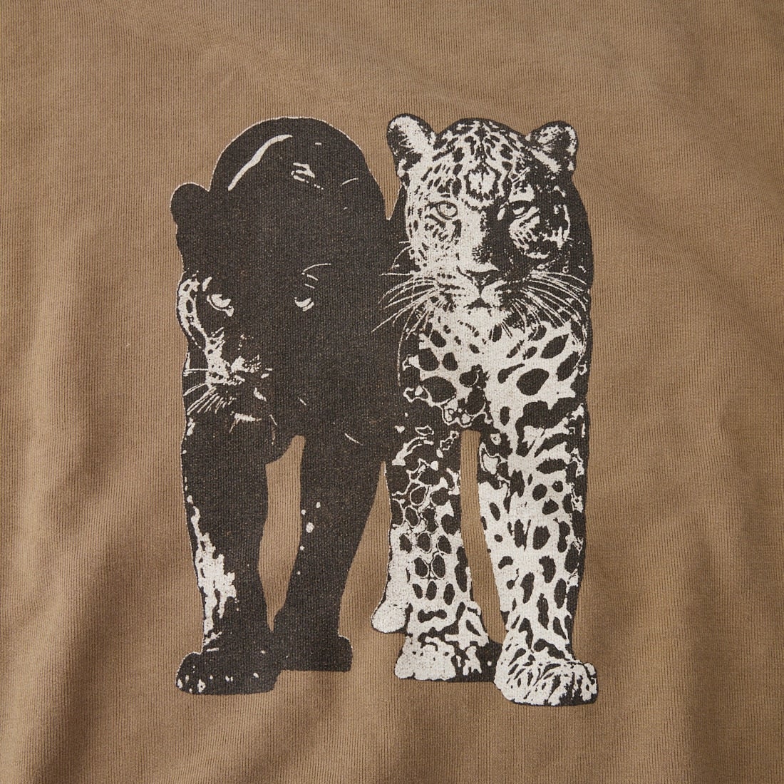 REMI RELIEF [レミレリーフ] 別注 SP加工裏毛BIGサイズクルースウェット [RN31393279-JF] BROWN