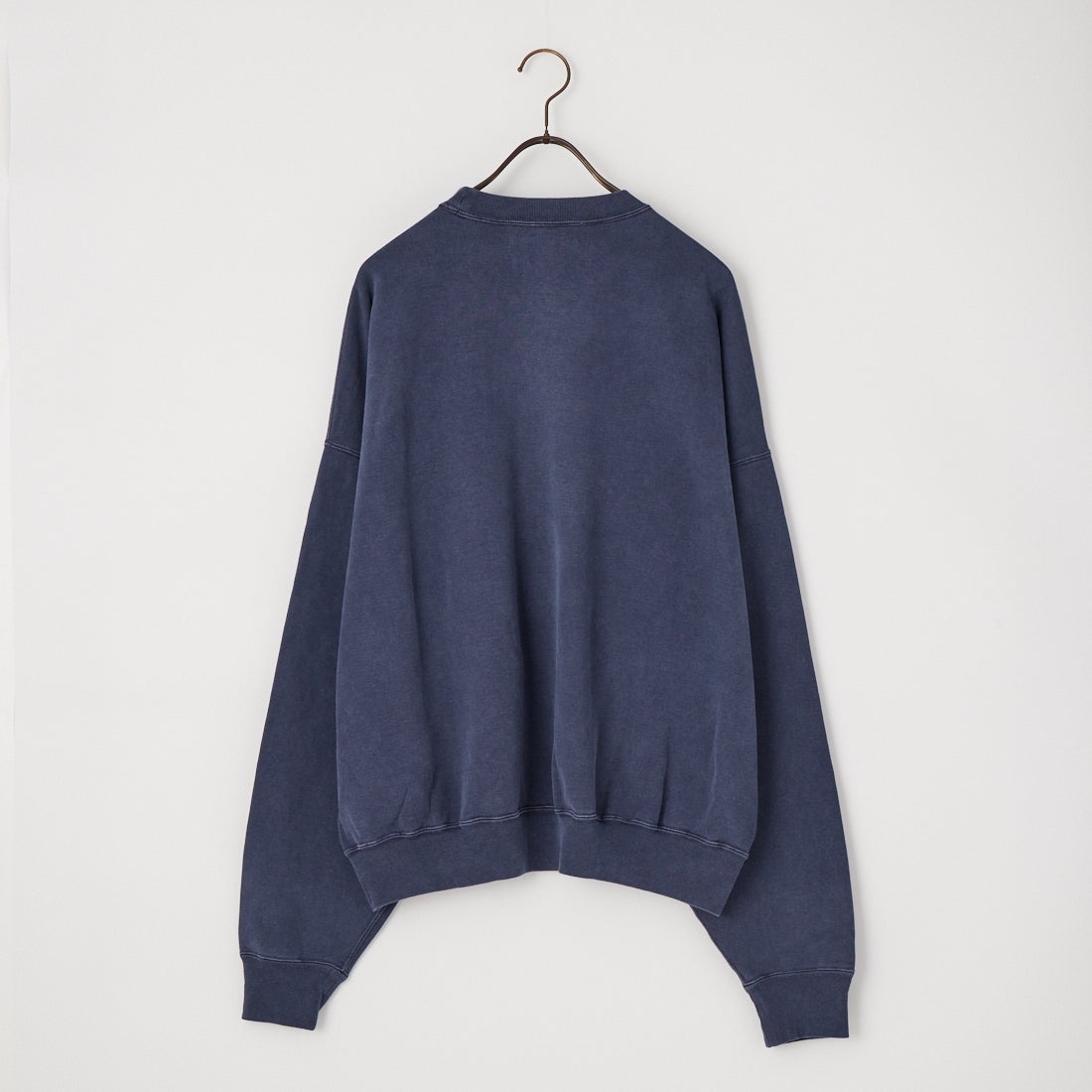 REMI RELIEF [レミレリーフ] 別注 SP加工裏毛BIGサイズクルースウェット [RN31393275-JF] NAVY