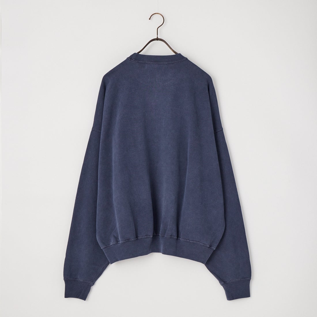 REMI RELIEF [レミレリーフ] 別注 SP加工裏毛BIGサイズクルースウェット [RN31393338-JF] NAVY